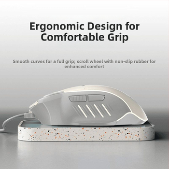 Vadu spēļu pele ar 8 pogām un LED apgaismojumu, DPI četrās pakāpēs datoram un klēpjdatoram