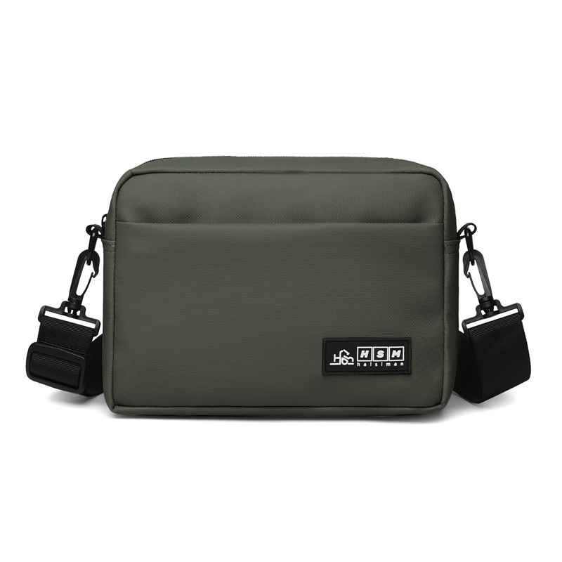 Muška crossbody torba preko ramena — ulični stil, vodootporna, ultralagana, Oxford platno, podstava od poliestera