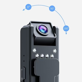 A-8 Înregistrator video cu clips pentru buzunar, TF card, senzor 1–5 MP, baterie 1–3 ore, carcasă PCS