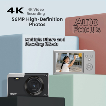 Pradinė 4K CMOS vaizdo kamera su 24MP jutikliu, 16x optinis priartinimas, 3840x2160 raiška, periskopinis objektyvas