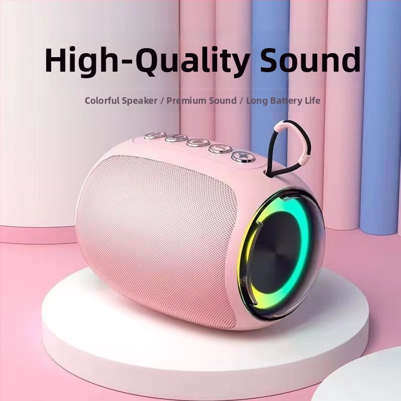 Bezdrôtový Bluetooth reproduktor so silným subwooferom, vysoká kvalita zvuku (Bluetooth, 100 Hz–20 kHz, SNR ≥70 dB, IPX7, ABS puzdro)