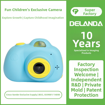 Delanda D6 Detská digitálna kamera – CMOS senzor 4/3 palca, 96 MP, 10x digitálny zoom, max. rozlíšenie 320x240, 2.0 palca LCD