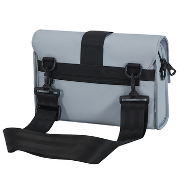 Pánska crossbody taška na cestovanie, z Oxfordskej tkaniny, s rozšíriteľným dizajnom, polyesterová podšívka