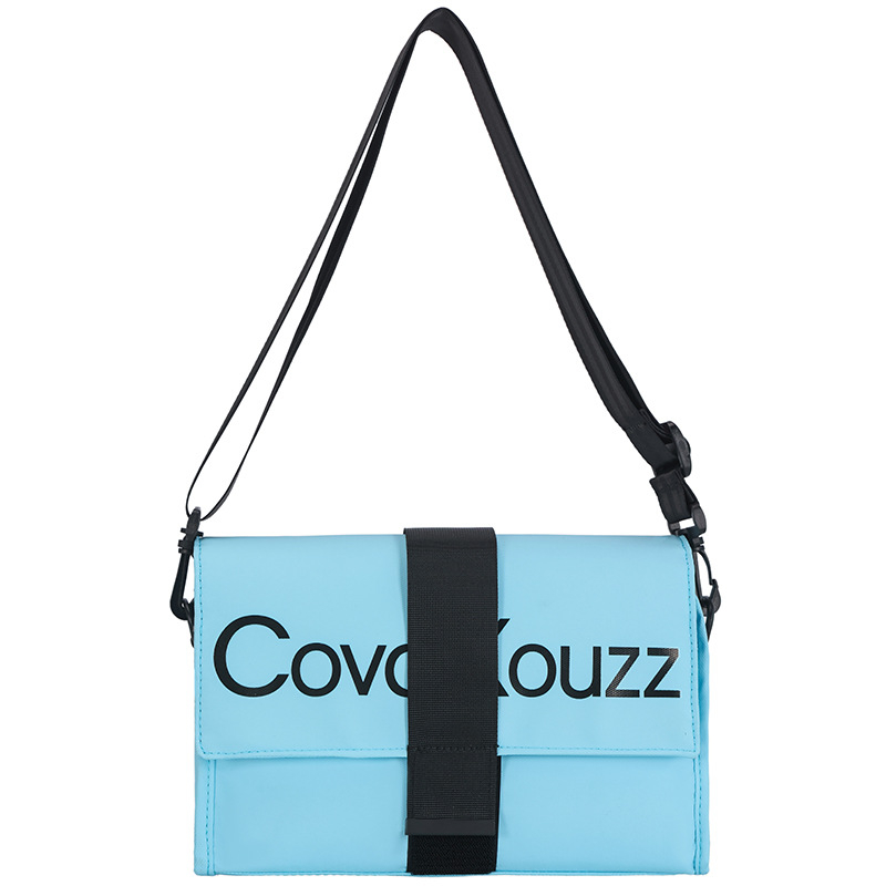 Pánska crossbody taška na cestovanie, z Oxfordskej tkaniny, s rozšíriteľným dizajnom, polyesterová podšívka