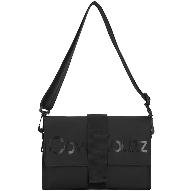 Pánska crossbody taška na cestovanie, z Oxfordskej tkaniny, s rozšíriteľným dizajnom, polyesterová podšívka