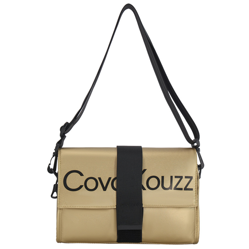 Pánska crossbody taška na cestovanie, z Oxfordskej tkaniny, s rozšíriteľným dizajnom, polyesterová podšívka