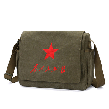 Muška torba preko ramena od Oxford platna, podstava od kanvasa, stil književnog kineskog dizajna, otporna na habanje, za svakodnevnu upotrebu