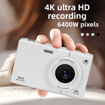 CCD digitalna kamera s Wi‑Fi, 64MP CCD senzor, 16x optički zum, periskopski objektiv, maksimalna razlučivost 6144×4080