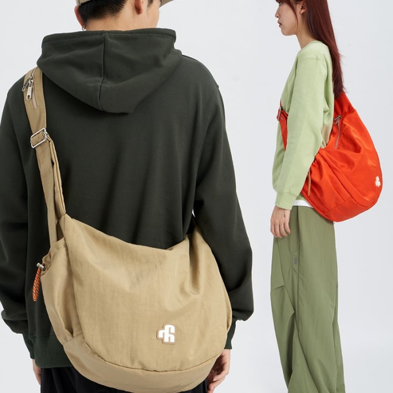 VAOPER pánska crossbody taška, nylonový materiál, nepremokavá, street-trendy štýl