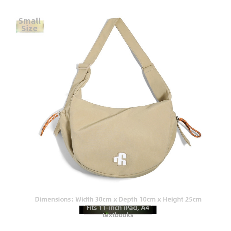 VAOPER pánska crossbody taška, nylonový materiál, nepremokavá, street-trendy štýl