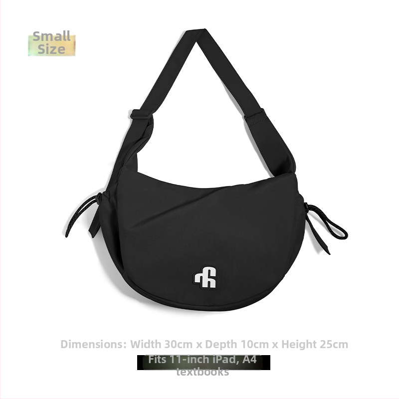 VAOPER pánska crossbody taška, nylonový materiál, nepremokavá, street-trendy štýl