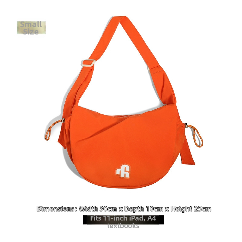 VAOPER pánska crossbody taška, nylonový materiál, nepremokavá, street-trendy štýl