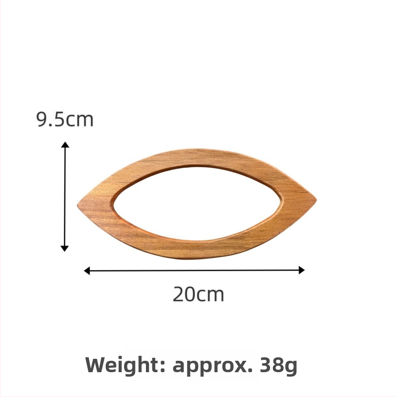 Koka somas rokturis | elpojoša konstrukcija; piemērots somām, rokassomām un auduma somu piederumiem | Pavasaris 2025
