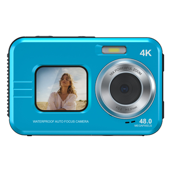 Vodootporna podvodna kamera WDC901-4K, 40–50MP, 3x optički zum, 1080P video, 2,7'' LCD, TF kartica