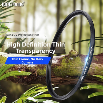 Wolfgang UV filter pre SLR fotoaparát – nový, bežný UV filter, model 37MM-105MM, vhodný pre objektívy fotoaparátu, spracovanie na vzorke na mieru