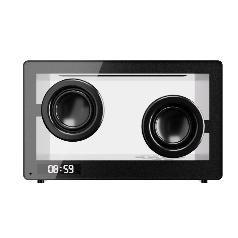 Prijenosni Bluetooth stolni zvučnik, dvostruki stereo zvučnici, 6W, raspon frekvencija 100 Hz–20 kHz, SNR ≥85 dB, ugrađena baterija 800–1000 mAh