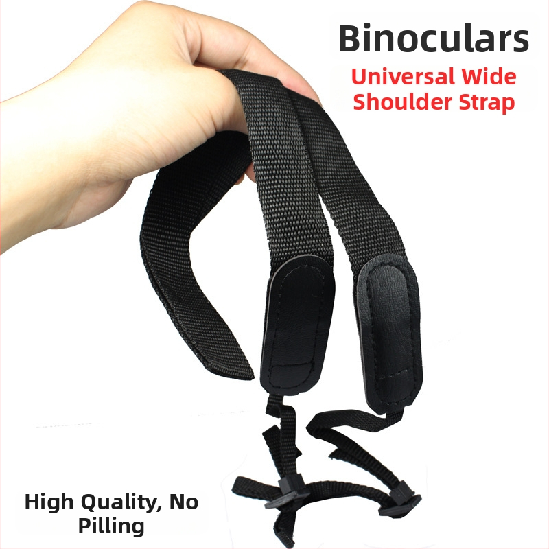 Vállpánt binoklihoz - nylon, csúszásmentes, hosszított széles kialakítás, modell GS0055