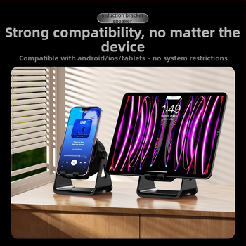 Bluetooth zvučnik sa šarenim LED svjetlima, senzorom osvjetljenja, stolni držač za telefon ili tablet, mali subwoofer, magnetski mini zvučnik