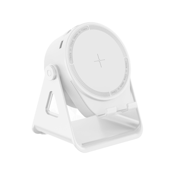 Bluetooth zvučnik s LED svjetlima i stalkom za stol – ugrađena baterija 1000–1200 mAh, Bluetooth 5.3, frekvencijski odziv 20 Hz–20 kHz, SNR ≥85 dB, domet do 10 m