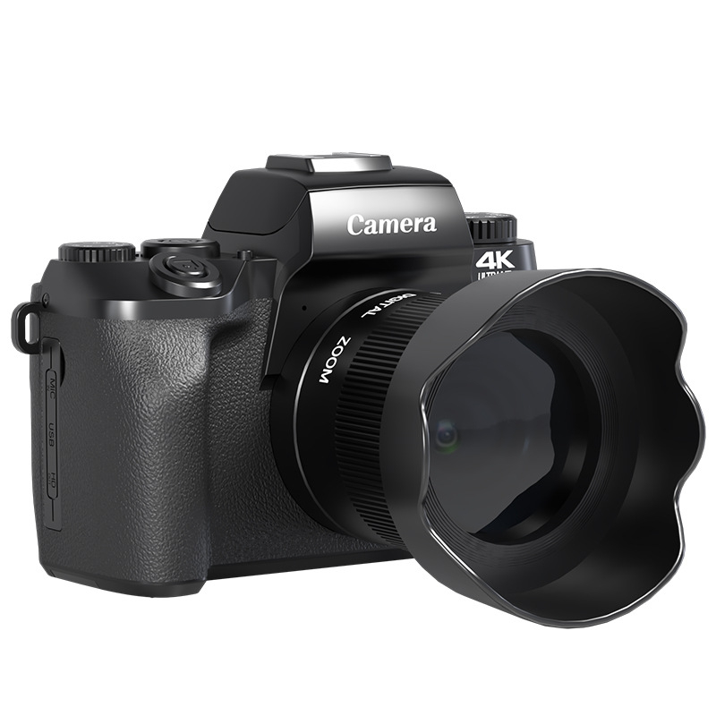 Digitalna kamera s CMOS senzorom od 64 MP, senzor 1/2.8, dodirni zaslon od 4,0 inča, 16x digitalni zum, maksimalna rezolucija 3840x2160, periskopski objektiv