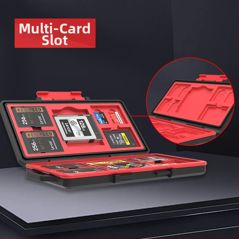 Dishengte e9 Pamäťová karta skladovacia skrinka pre fotoaparát a počítač (Značka: Dishengte; Model: e9; Pôvod: Guangdong)