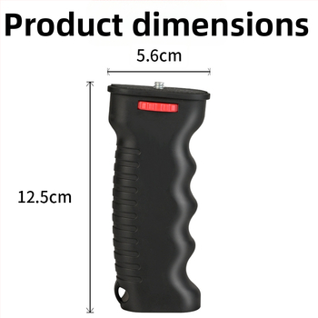 Stabilizatoriaus laikiklis – daugiafunkcinis, universalus, LED laikiklis DSLR/PTZ kameroms (MMSP; ABS; OEM)