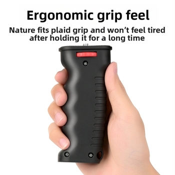 Stabilizatoriaus laikiklis – daugiafunkcinis, universalus, LED laikiklis DSLR/PTZ kameroms (MMSP; ABS; OEM)