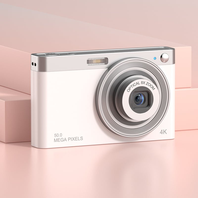 Φοιτητική ψηφιακή κάμερα – 50MP, τηλεσκοπικός φακός, ηλεκτρονική σταθεροποίηση εικόνας, 2,8″ HD οθόνη, αποθήκευση με SD κάρτα