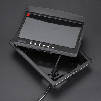 Autó LCD kijelző, 7 hüvelykes, 1024x600 felbontás, CVBS/720P/1080P bemenetek, modell 728AHD