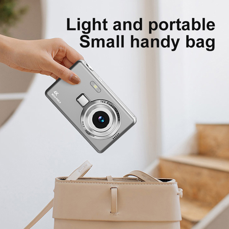 Μαθητική Ψηφιακή Κάμερα σε Ρετρό Στυλ CCD - 12MP, 8x Οπτικό Zoom, 2,4'' LCD, CCD Αισθητήρας, USB 2.0