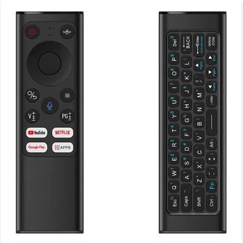 Air Mouse s glasovnim daljinskim upravljačem – Model X9, USB sučelje, domet 10 m, optička rezolucija 111, masa 0.193 kg