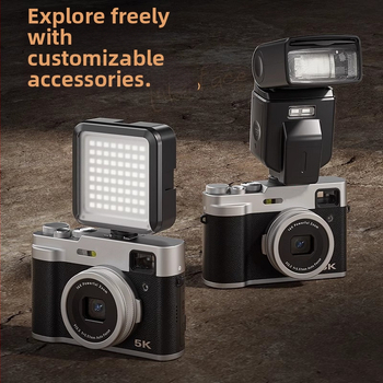 Bepeeglivaba retrokaamera kahe kaameraga (ees ja taga), elektrooniline pildistabiliseerimine, 14MP CMOS-sensor, 16x digitaalne zoom, maksimaalne lahutusvõime 8000×6000