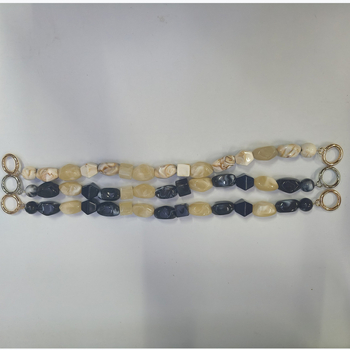 Αλυσίδα τσάντας με χάντρες και αποσπώμενο χερούλι από ρητίνη — υλικά ακρυλικό και ρητίνη; Άνοιξη 2025 κυκλοφορία; Στυλ: Νέα εθνική τάση; Λειτουργία: μειώνει το φορτίο