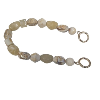 Αλυσίδα τσάντας με χάντρες και αποσπώμενο χερούλι από ρητίνη — υλικά ακρυλικό και ρητίνη; Άνοιξη 2025 κυκλοφορία; Στυλ: Νέα εθνική τάση; Λειτουργία: μειώνει το φορτίο