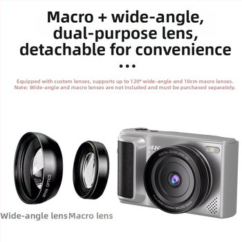 Bezzrkadlová digitálna kamera, CMOS senzor 14 MP (1/1.8 inch), periskopický objektív, 16x digitálny zoom, 2.8 inch HD LCD, plný manuálny režim — ideálna pre selfie a vlog