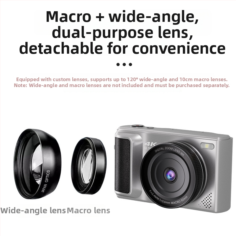 Bezzrkadlová digitálna kamera, CMOS senzor 14 MP (1/1.8 inch), periskopický objektív, 16x digitálny zoom, 2.8 inch HD LCD, plný manuálny režim — ideálna pre selfie a vlog