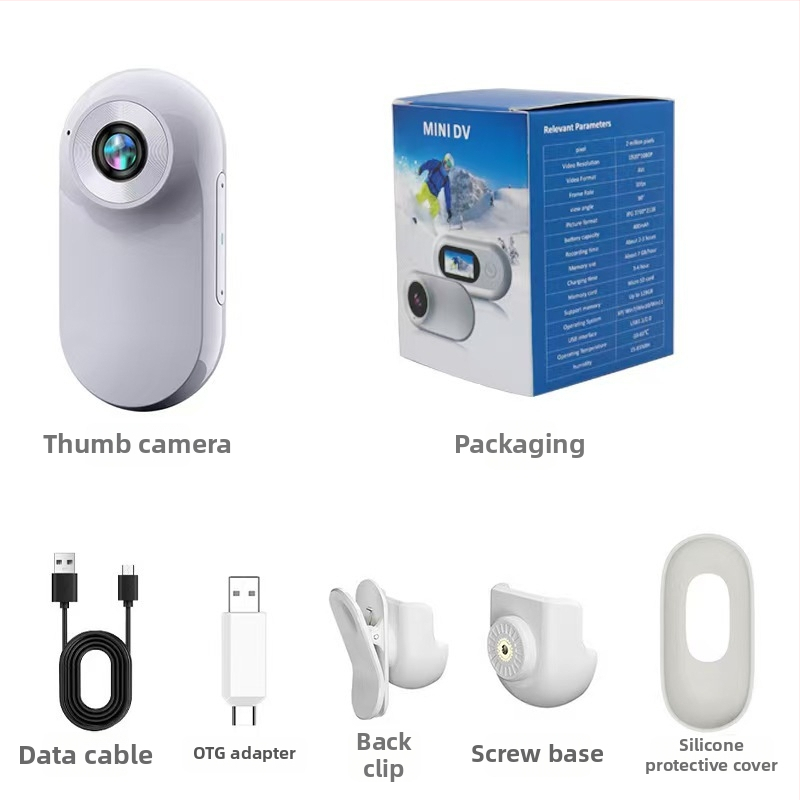 Kamera na hrudník pre vonkajšie použitie (domáce zvieratá a deti) - 2 MP, 1920x1080, 3,6 mm objektív, hmotnosť 107 g, -20°C až 60°C