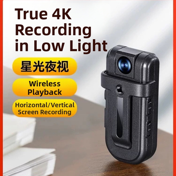 M27 klipsinis galinės kameros vlog įrašymo įrenginys, 4K, 5 valandų baterijos veikimo laikas, išleistas 2023 m.