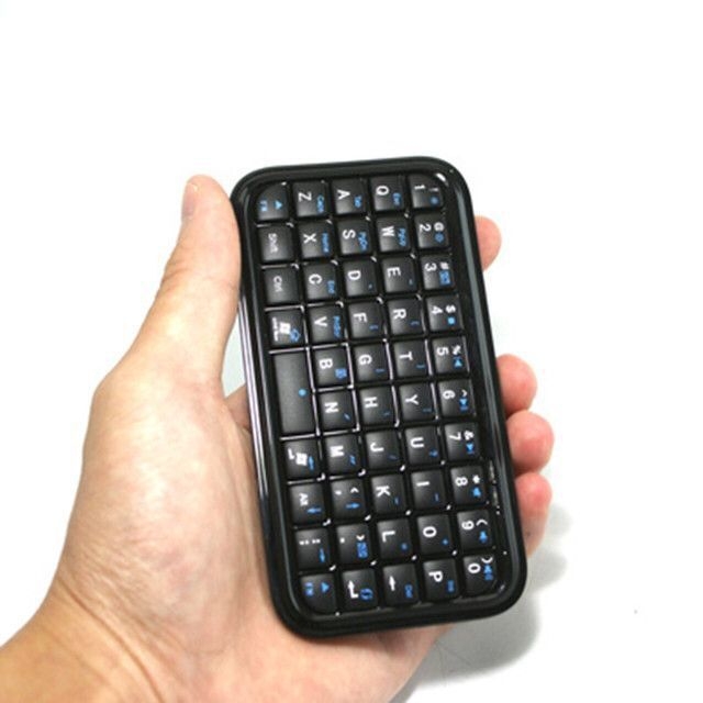 BK103 Mini Bluetooth tipkovnica — dvostruki način ( Bluetooth i žično), 49 tipki, ABS materijal, univerzalna kompatibilnost s desktopom/tabletom/telefonom, lagana i prijenosna