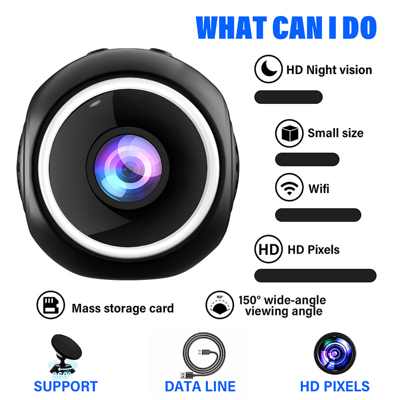 X11 cameră pentru exterior, wireless, 1–5 MP, TF Card, corp ABS, baterie 1–3 ore, Video și Fotografii