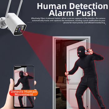 K20 IP kamera, 2MP 1080p, Noćni vid, Daljinski PTZ, Detekcija pokreta, Push obavijest alarma