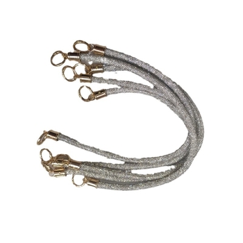 Κινητή αλυσίδα διαμαντιού Hiro Mori με αποσπώμενη λαβή από κυκλικό σωλήνα, μονόχρωτο αξεσουάρ για μείωση βάρους