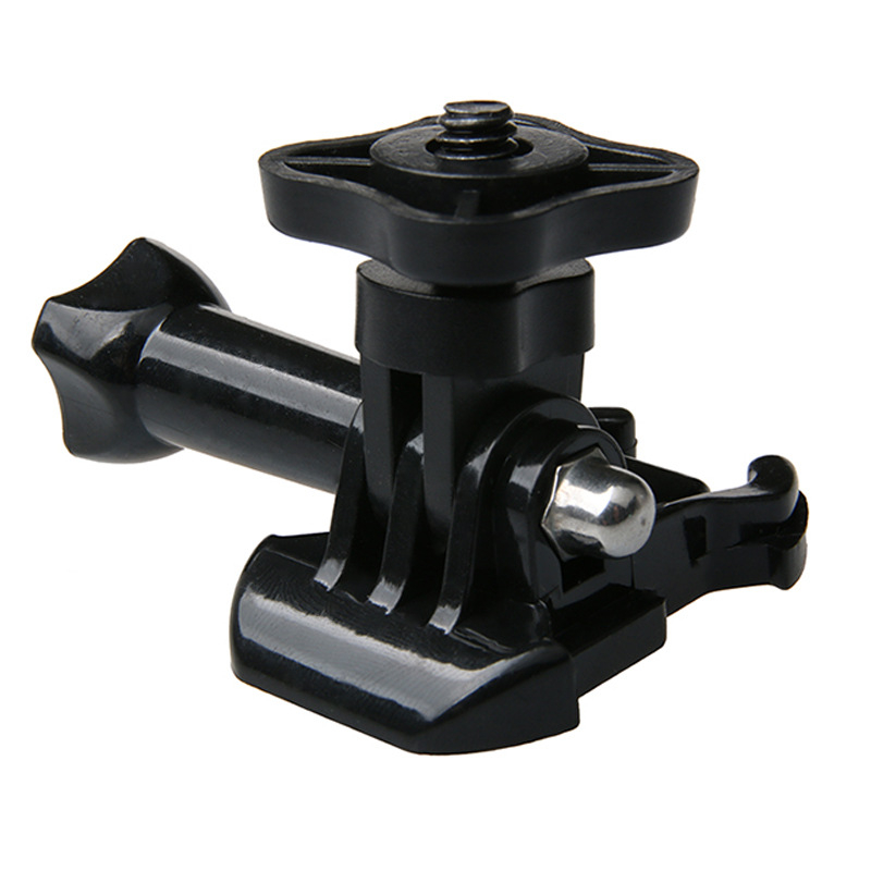 Adaptor GoPro pentru selfie stick și trepied – material ABS, compatibil cu GoPro 5/4/3+