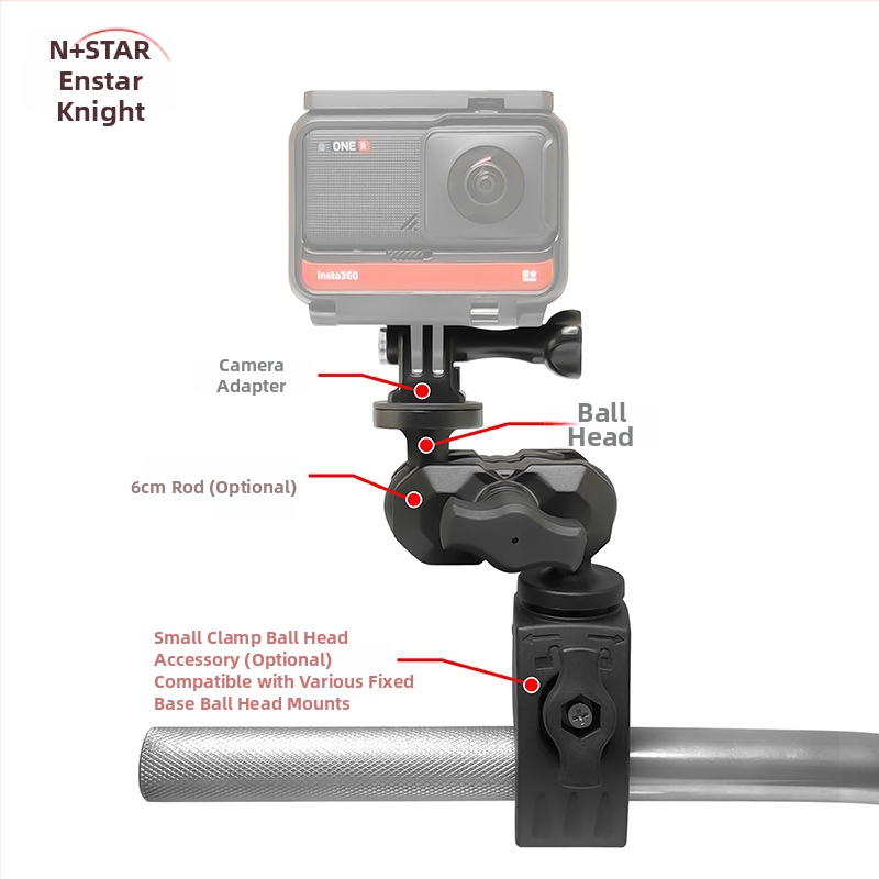 Držiak GoPro pre motorku, univerzálny, model NPHA-CS