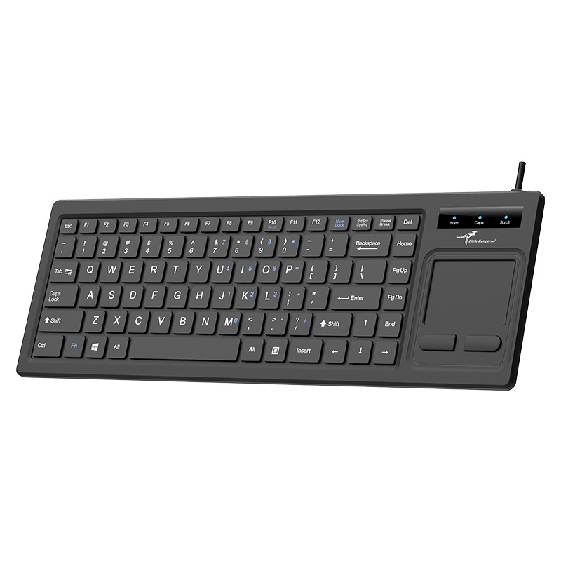 Set tastatură și mouse — tastatură ultra-subțire, 88–98 taste, conectare prin cablu, rezistent la apă, corp din plastic