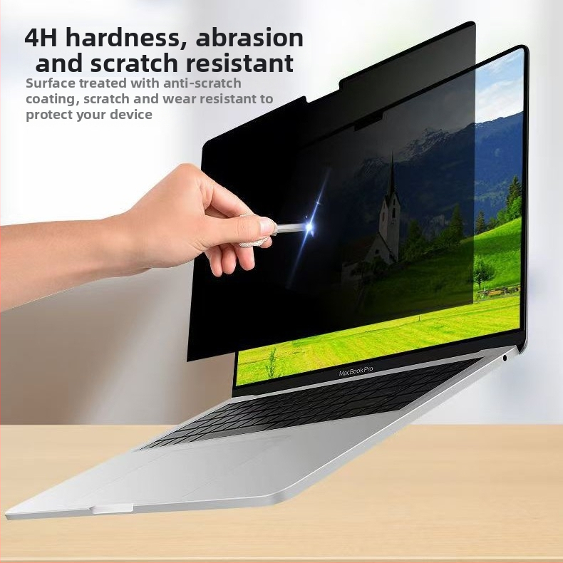 Magnētiskā privātuma ekrāna aizsardzības filma MacBook Pro un Air — PET materiāls, ekrāna filma