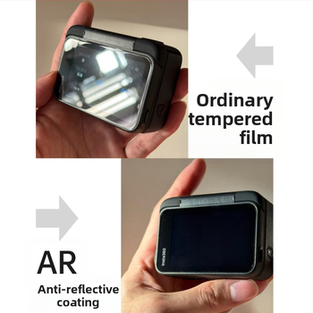 Yicheng AR ekrāna aizsargs Sony kamerām, PET/AR plēve, pretatstarojums, pret pirkstu nospiedumiem, precīzi apstrādāts, autorizēta privātā zīmola