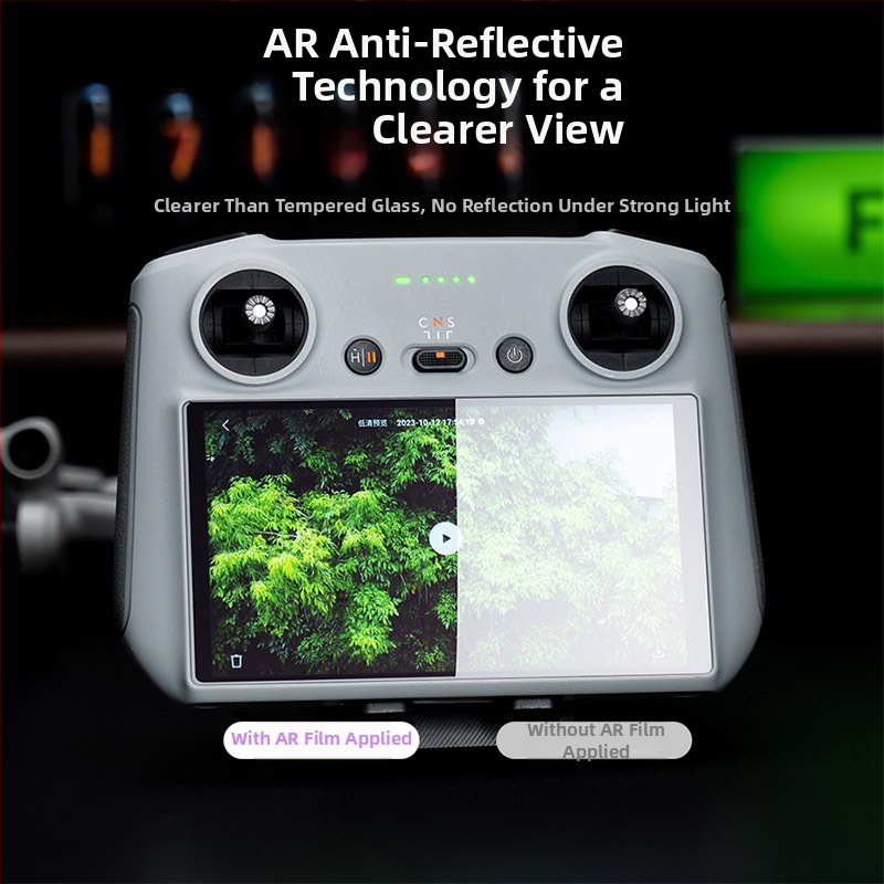 AR film na displej diaľkového ovládača Dji pre RC/RC2/Mini3 Pro/4 Pro | PET materiál, anti-reflexná ochranná vrstva