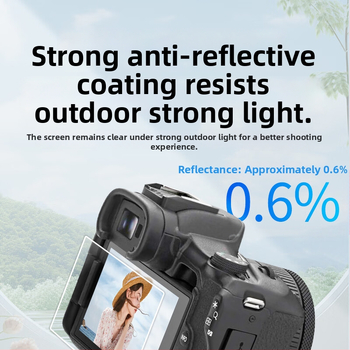 Canon EOS R50/R6 ekrāna aizsargs - AR pretatspoguļojošs PET, daudzslāņu laminēšana, Zīmols Yisi