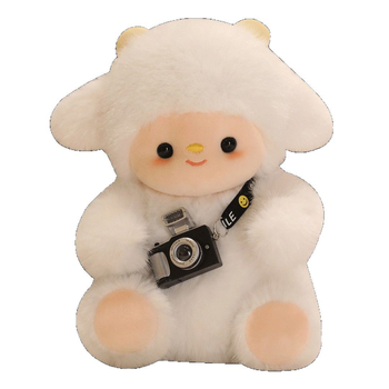 Ηλεκτρικό plush παιχνίδάκι με μουσική λειτουργία, κοντό plush, γέμισμα PP βαμβάκι, κατάλληλο για ηλικίες 7–14